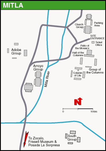Mitla Map