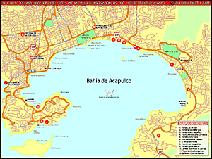 Acapulco Map 