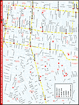 Mapa del centro de la ciudad de México