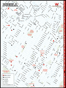 Puebla Map