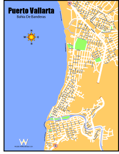 Mapa de Puerto Vallarta