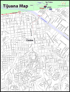 Tijuana Map