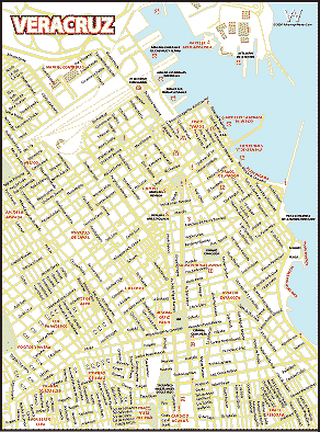 Mapa de Veracruz